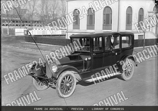 Automobile, vintage black and white photograph