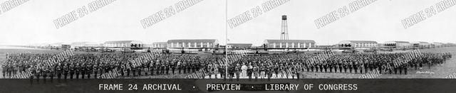 Love Field Aviation Camp, Dallas, Texas, May 30, vintage black and white photograph