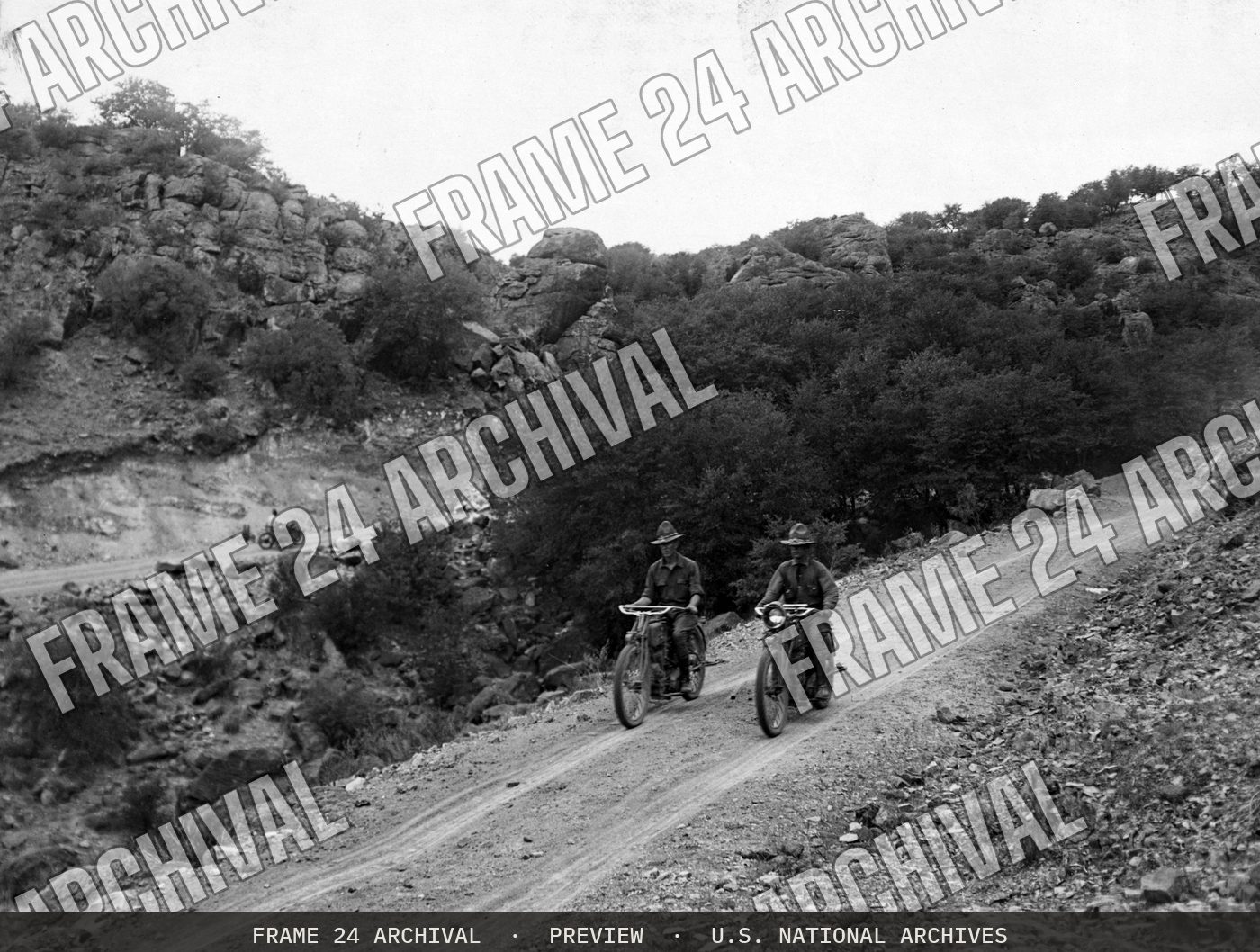 Motor Vehicles - In Use - Demonstrating the excelsior motorcycle, restored vintage black and white photograph