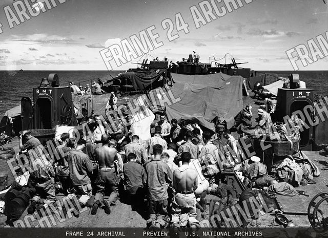 Subway Entrances Pop Up In South Pacific, vintage black and white photograph