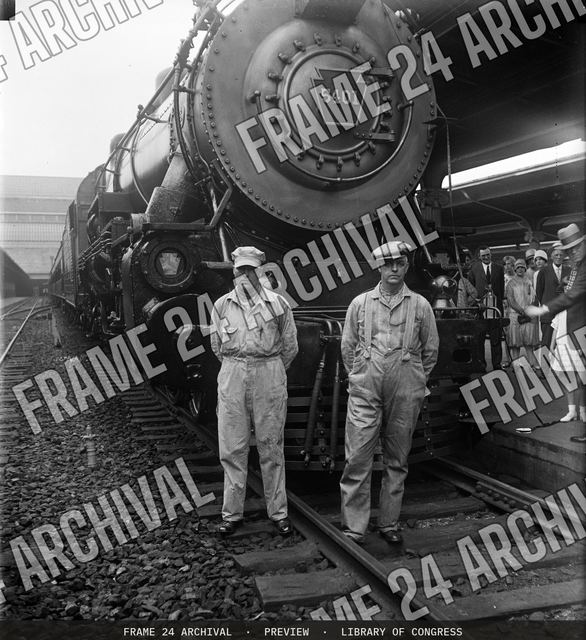 Train, Train station, vintage black and white photograph